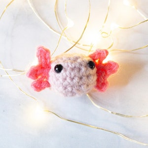 Axolotl Crochet Pattern, Cute Crochet Pattern, Crochet Plushie, Amigurumi Pattern, Plushie Pattern, Axolotl Plushie, Crochet Axolotl Pattern
