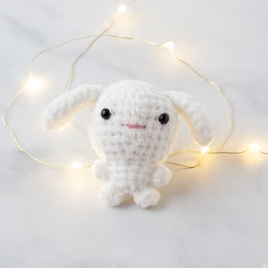 Bunny Crochet Pattern, Plushie Pattern, Cute Crochet Pattern, Bunny Plushie, Crochet Rabbit, Amigurumi Bunny, Mini Crochet Plush, Stuffies