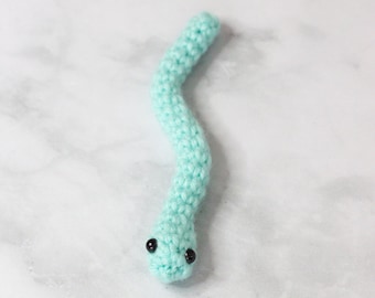 Häkelmuster Schlange, Niedliches Häkelmuster, Amigurumi Muster, Plushie Muster, keine Sew Crochet, Mini Häkeln, kleine Häkelmuster, Amigurumi Snake