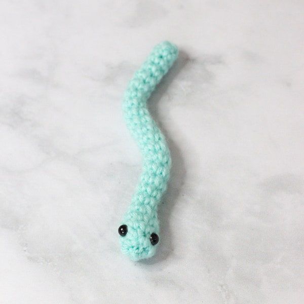 Crochet Snake Pattern, Cute Crochet Pattern, Amigurumi Pattern, Plushie Pattern, No Sew Crochet, Mini Crochet, Tiny Crochet, Amigurumi Snake