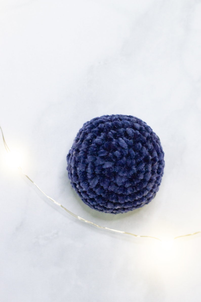 Crochet Blueberry Pattern, Amigurumi Blueberry, Cute Crochet Pattern, Cute Amigurumi, Mini Plushie, Crochet Plushie, Easy Crochet Pattern image 3