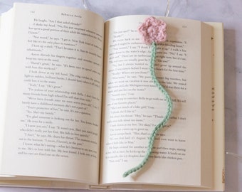 Flower Bookmark Crochet Pattern, Easy Crochet Pattern, Beginner Crochet Pattern, Bookmark Pattern, Crochet Bookmark, Cute Crochet Pattern