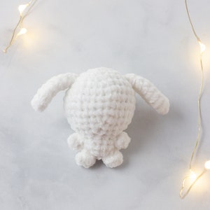 Bunny Crochet Pattern, Plushie Pattern, Cute Crochet Pattern, Bunny Plushie, Crochet Rabbit, Amigurumi Bunny, Mini Crochet Plush, Stuffies image 3