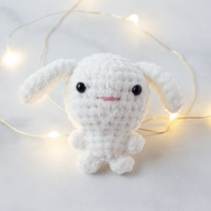 Bunny Crochet Pattern, Plushie Pattern, Cute Crochet Pattern, Bunny Plushie, Crochet Rabbit, Amigurumi Bunny, Mini Crochet Plush, Stuffies image 4