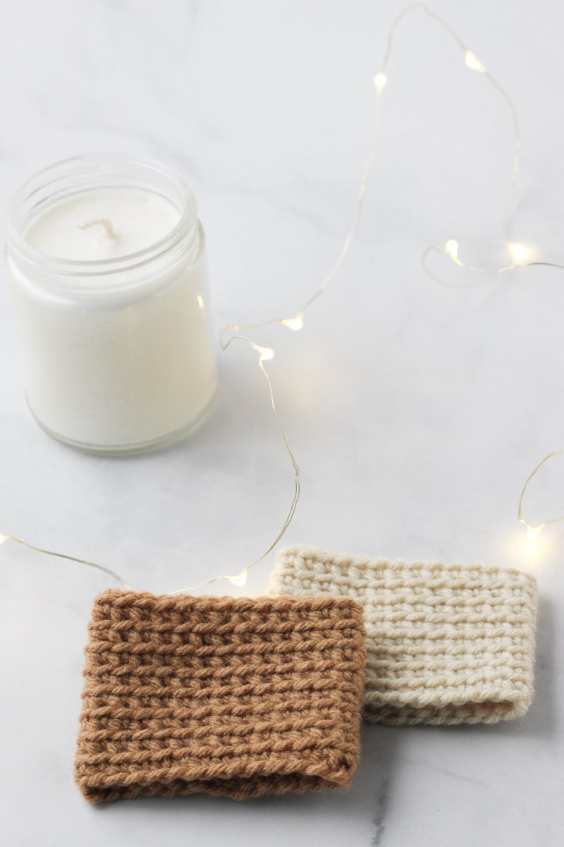 Crochet Cup Cozy Pattern, Tea Cozy, Mug Cozy, PDF Download, Easy Crochet Pattern, Cup Wraps, Coffee Sleeve, Mug Sleeve, Beginner Crochet image 8