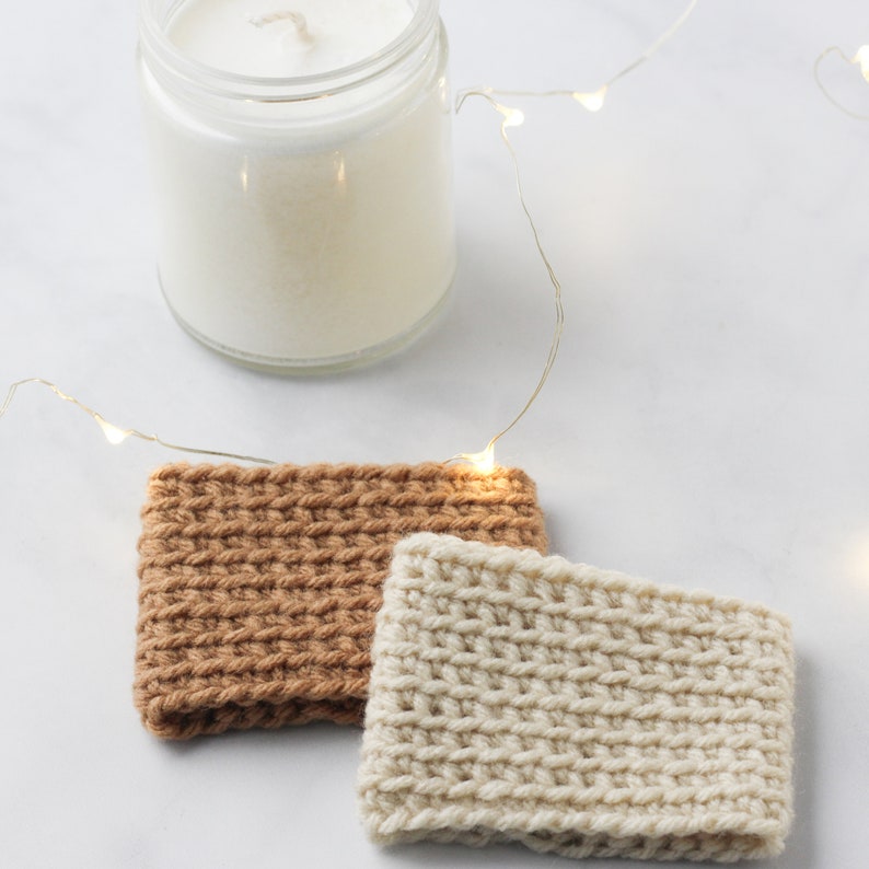 Crochet Cup Cozy Pattern, Tea Cozy, Mug Cozy, PDF Download, Easy Crochet Pattern, Cup Wraps, Coffee Sleeve, Mug Sleeve, Beginner Crochet image 2