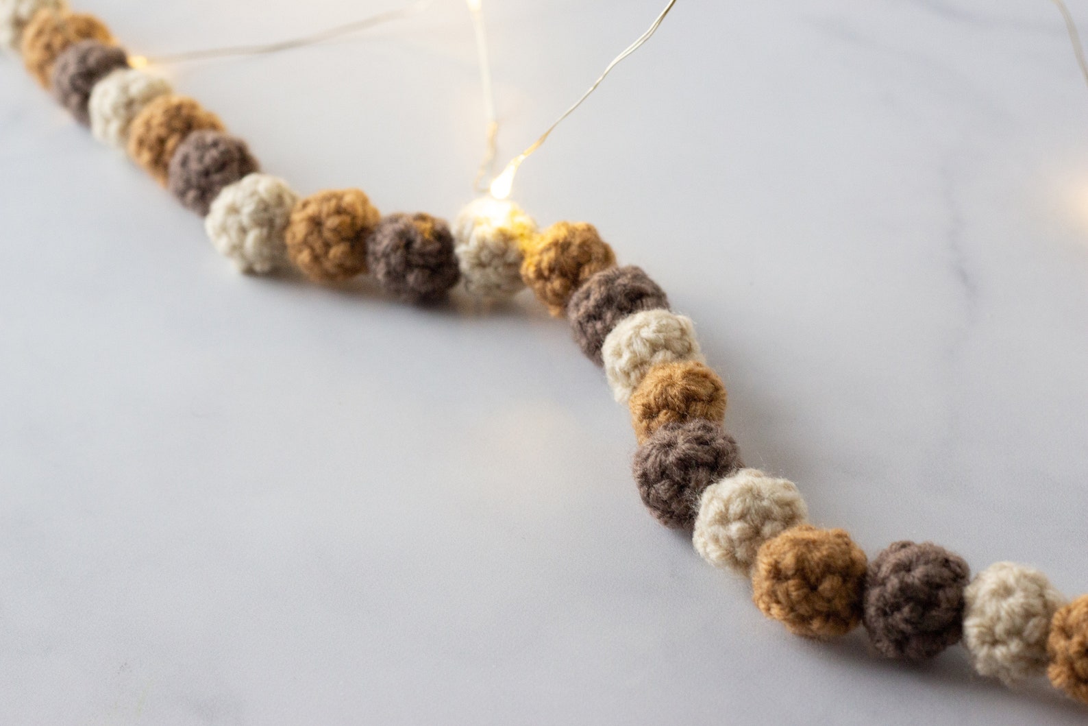 Crochet Ball Garland PDF Download Crochet Pattern Etsy