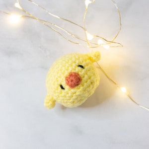 Crochet Chick Pattern, Cute Crochet Pattern, Crochet Plushie, Printable Crochet Pattern, Amigurumi Bird, Amigurumi Chick, Mini Chick Plush image 4
