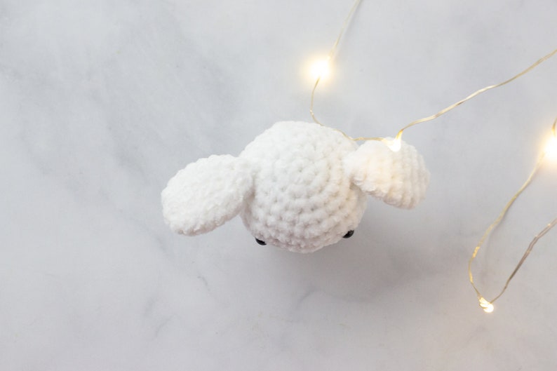 Bunny Crochet Pattern, Plushie Pattern, Cute Crochet Pattern, Bunny Plushie, Crochet Rabbit, Amigurumi Bunny, Mini Crochet Plush, Stuffies image 6