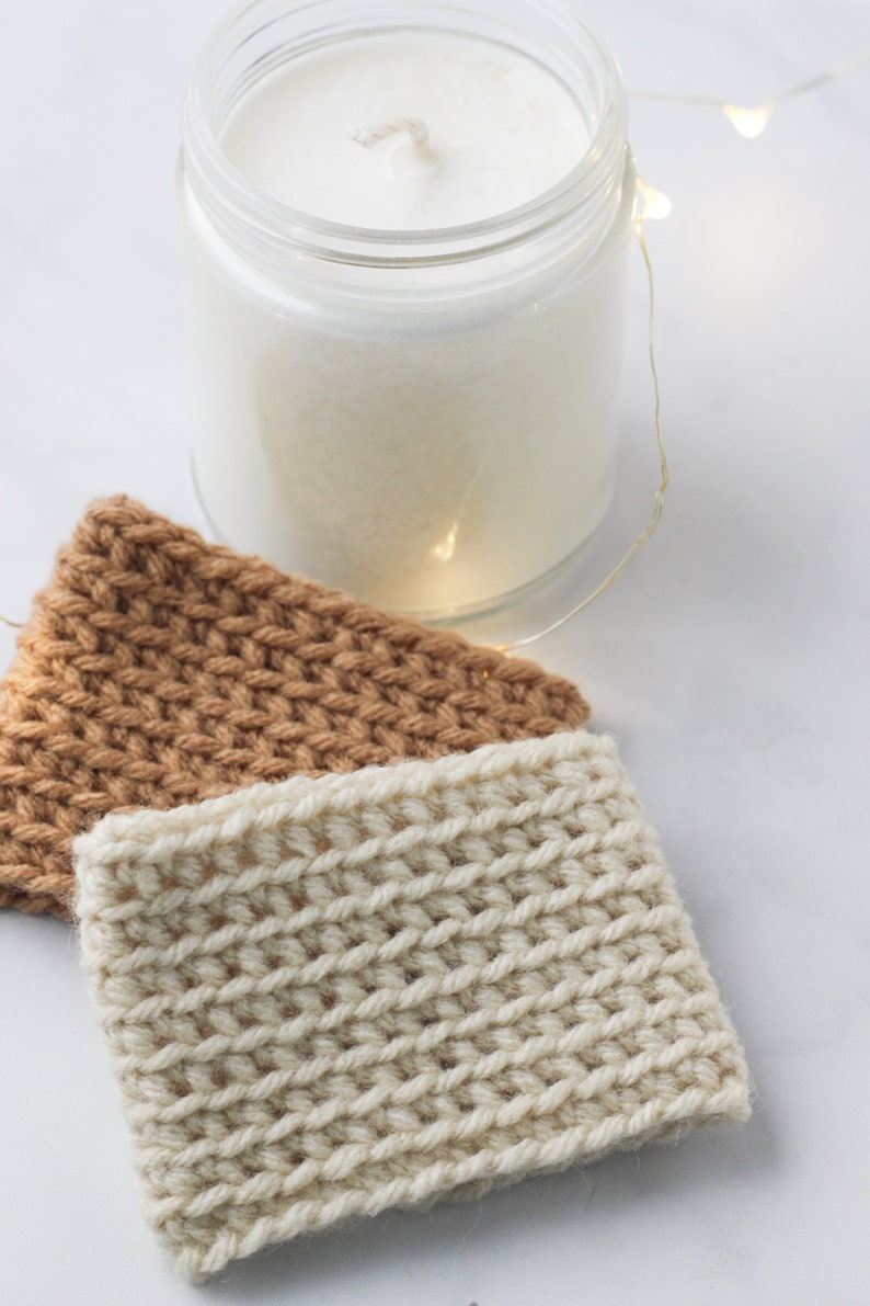 Crochet Cup Cozy Pattern, Tea Cozy, Mug Cozy, PDF Download, Easy Crochet Pattern, Cup Wraps, Coffee Sleeve, Mug Sleeve, Beginner Crochet image 9