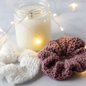 Double Crochet Scrunchie Pattern, Crochet Scrunchie, DIY Scrunchie, Cute Crochet Pattern, Easy Crochet Pattern, Crochet Fashion, Scrunchies image 4