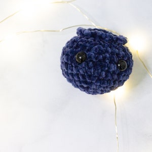 Crochet Blueberry Pattern, Amigurumi Blueberry, Cute Crochet Pattern, Cute Amigurumi, Mini Plushie, Crochet Plushie, Easy Crochet Pattern image 2