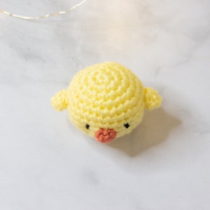 Crochet Chick Pattern, Cute Crochet Pattern, Crochet Plushie, Printable Crochet Pattern, Amigurumi Bird, Amigurumi Chick, Mini Chick Plush image 3