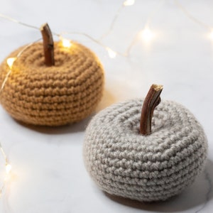 Single Crochet Pumpkins Pattern, Crochet Pumpkin, Easy Crochet Pattern, Crochet Fall Decor, Halloween Crochet, DIY Fall Decorations image 5