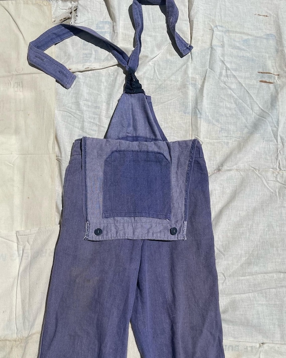 XS Women’s German Workwear Overalls 1940s 1950s - image 2