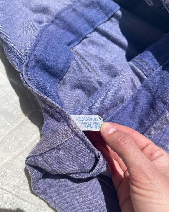 XS Women’s German Workwear Overalls 1940s 1950s - image 7