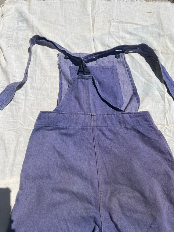 XS Women’s German Workwear Overalls 1940s 1950s - image 6