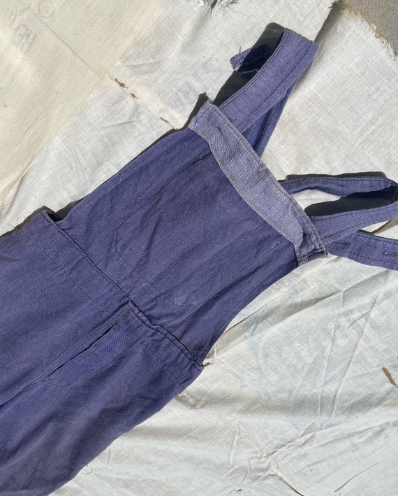 XS Women’s German Workwear Overalls 1940s 1950s - image 3