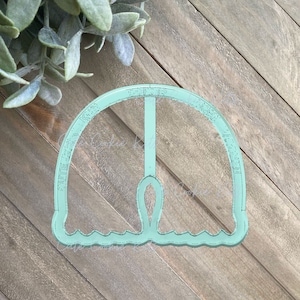 Boho Fringe Rainbow Cookie Cutter - Perfect for Boho Baby Shower, Wedding, Birthday - Cutter for Cookies, Dough, and More (CCK719)