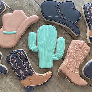 Emporte-pièce cactus - Parfait pour les biscuits western, de rodéo, de campagne, de succulentes - Emporte-pièce pour pâte, fondant, argile et plus encore (CCK323)