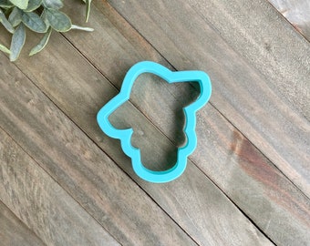 Sombrero Sugar Skull Cookie Cutter - Dia de Los Muertos, Halloween - Cutter for Dough, Fondant, Clay, and More (#CCK399)