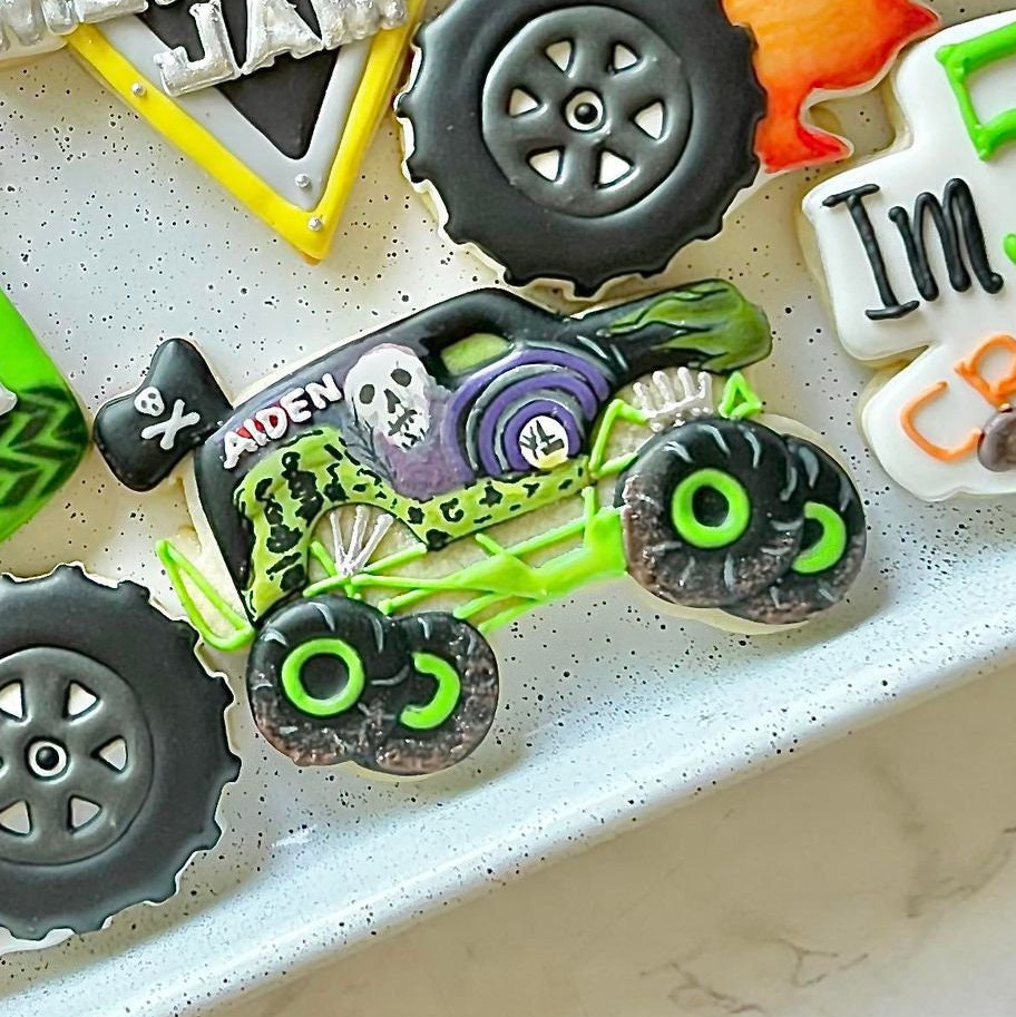 Monster Truck - 1 Dozen – MSO Cookies + Cakes