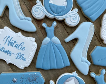 Princess Dress Ballgown Cookie Cutter - Perfect for Fairytale Cookie Sets - Cutter for Dough, Fondant, Clay, and More (#CCK339)