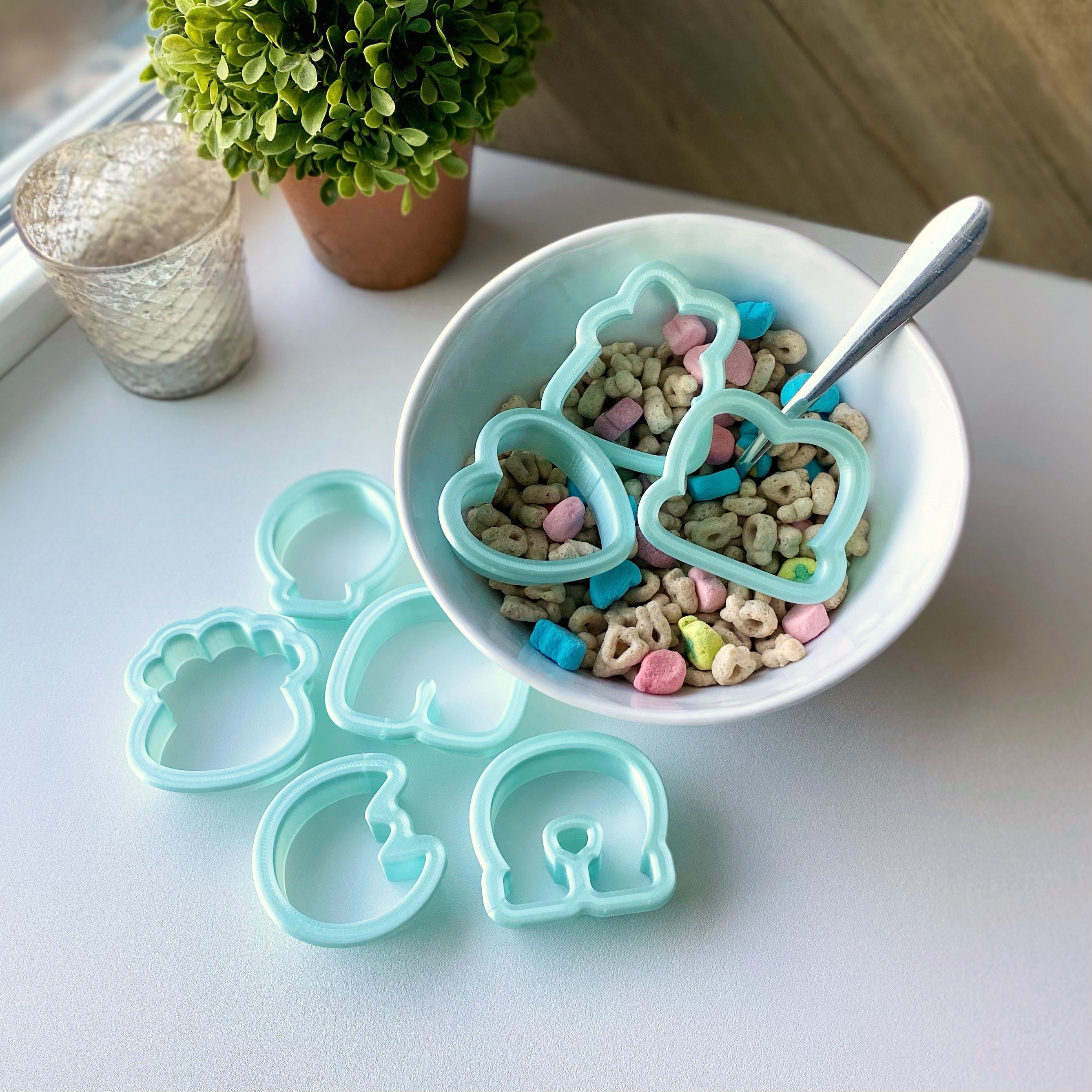Mini Lucky Charm Cookie Cutters Set of 8 or Individuals | Etsy