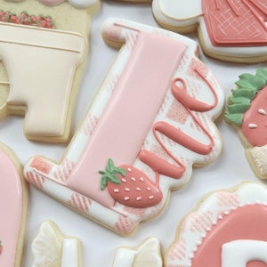 Single Number Cookie Cutters Classic, Script Font Single Digit Numbers 1 to 9 Perfect for Birthday Cookies and Any Set CCK621-629 image 1