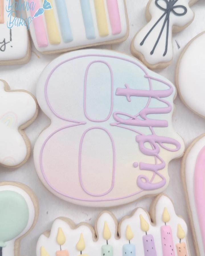 Single Number Cookie Cutters - Classic, Script Font - Single Digit ...