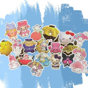 20 Pcs/pack Cute Japanese Cartoon Stickers,  Kawaii Decoration Stickers , Stickers for Planner, Scrapbooking, Diary Stickers