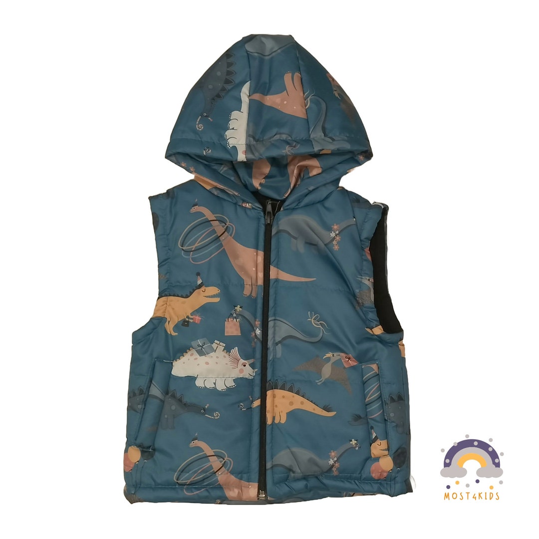 Toddler Vest Toddler Puffer Kids Bodywarmer Sleeveless Etsy