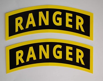 thumbnail image 2 of U.S. Army Ranger Vinyl Decal - Wall Window Cornhole Board Sticker - Military 2 of 12