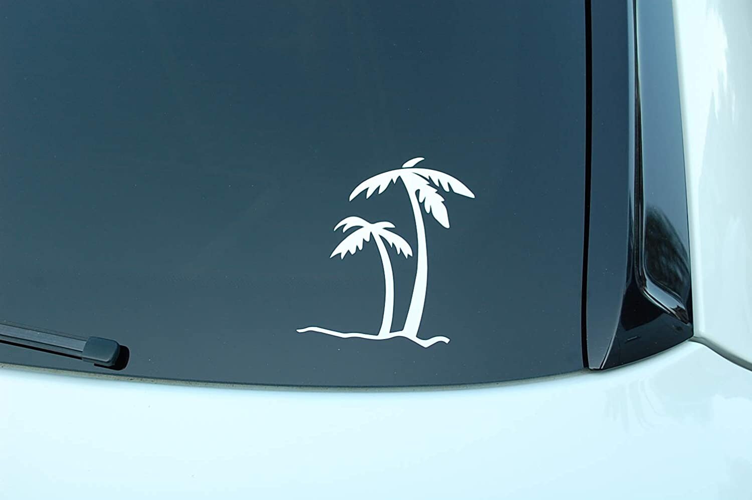 Palm Tree Stickers Set of 2 Choose 4 Or 6 Tall Etsy