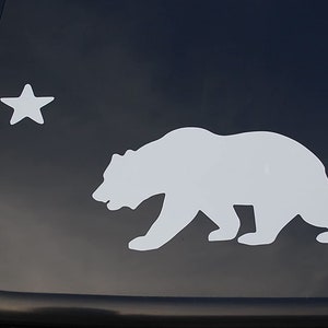 California Flag Sticker Vinyl Die Cut Decal State Bear Car Window Truck Pick Size & Color! (V180)