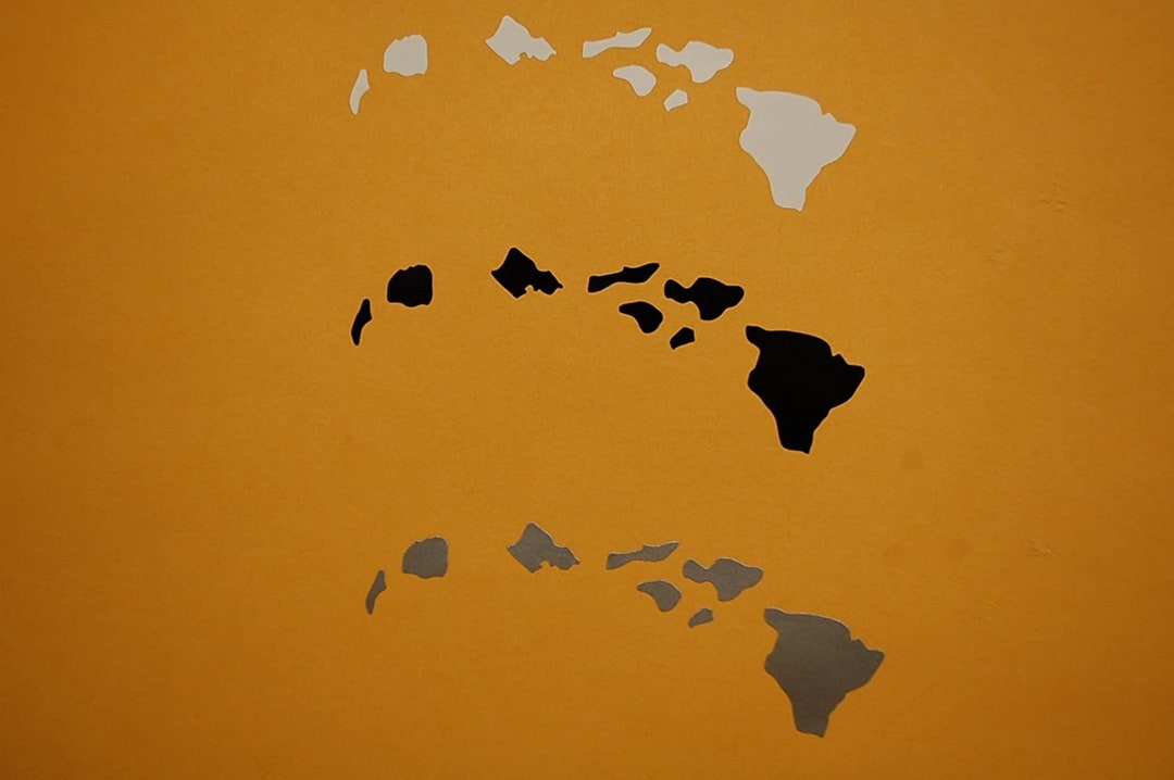 Hawaiian Islands Sticker Vinyl Decal (3 Pack!) 3
