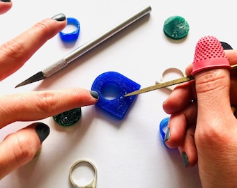 SOLO KIT - Crea tu propio anillo de plata maciza o de oro