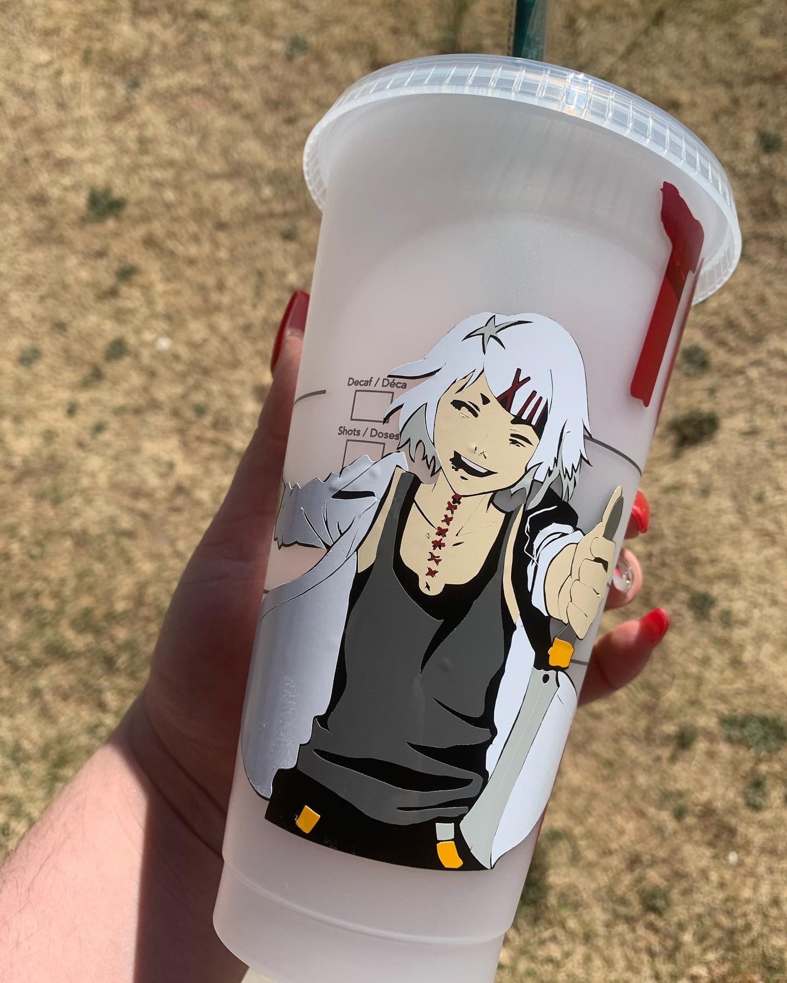 Personalized Custom Starbucks Anime Cup | Etsy