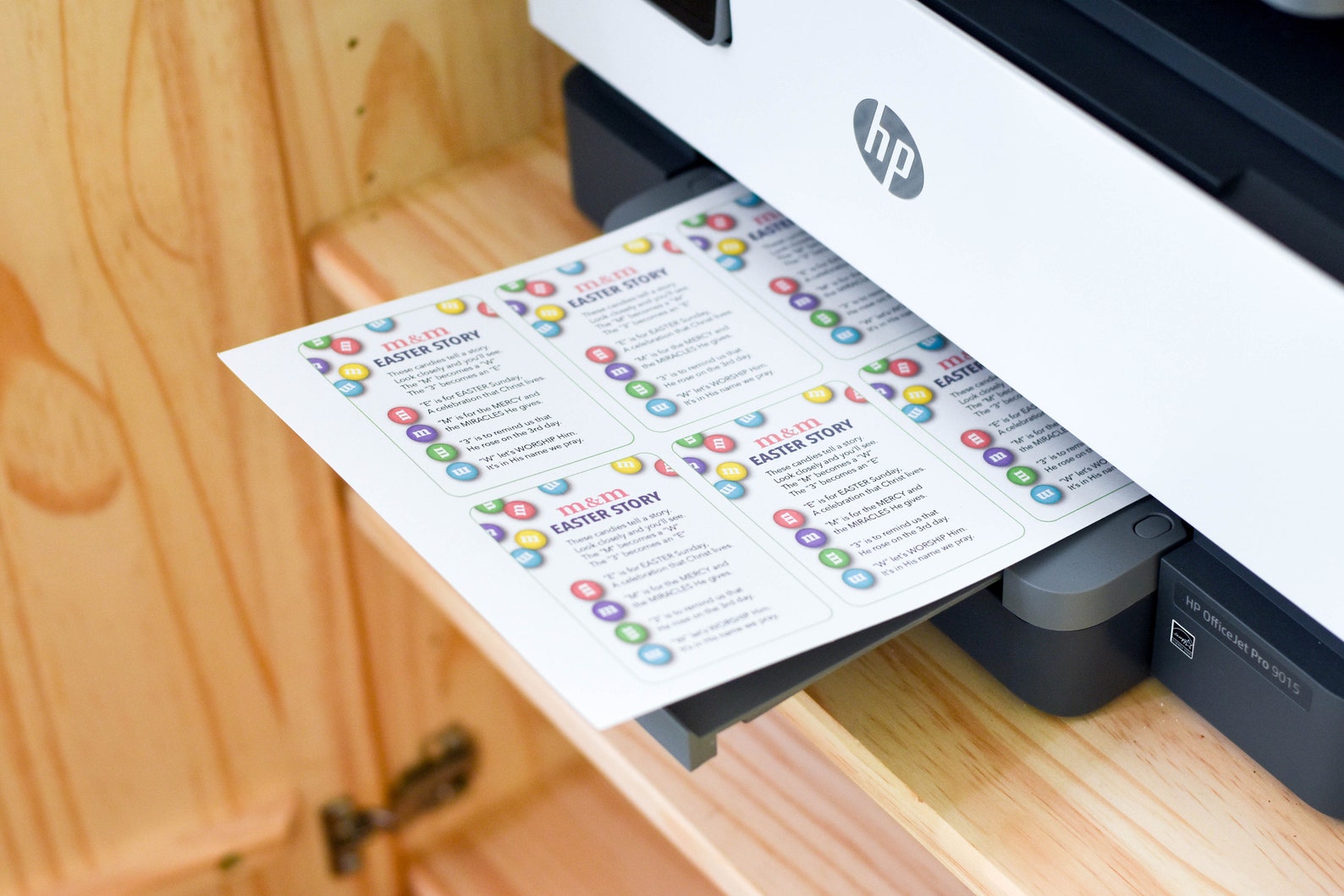 M&amp;m Easter Story Poem Printable Tag. Downloadable Spring Candy - Etsy