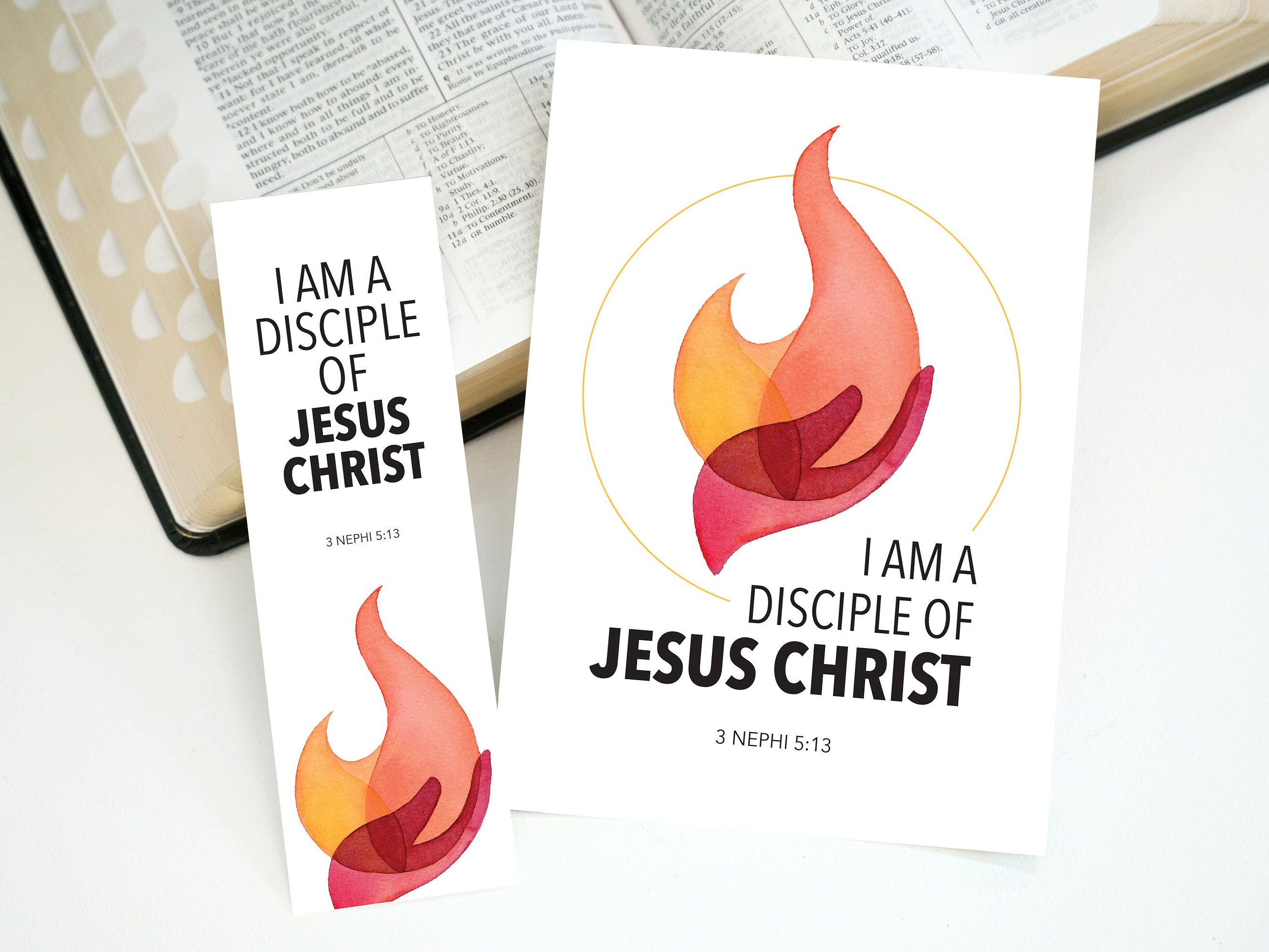 I Am A Disciple Of Jesus Christ Charm, 2024 LDS Youth Theme