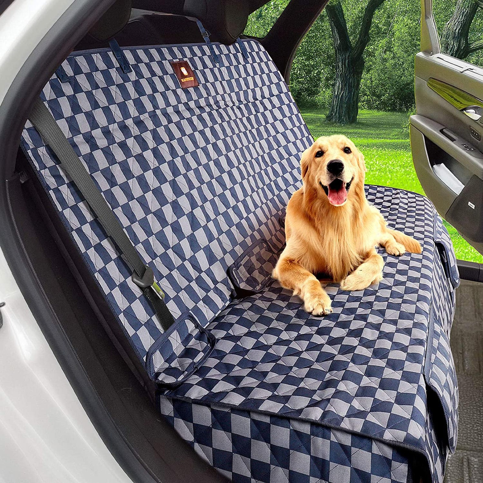 Back Seat Dog Cover for Car SUV Waterproof Protector with 2 Etsy