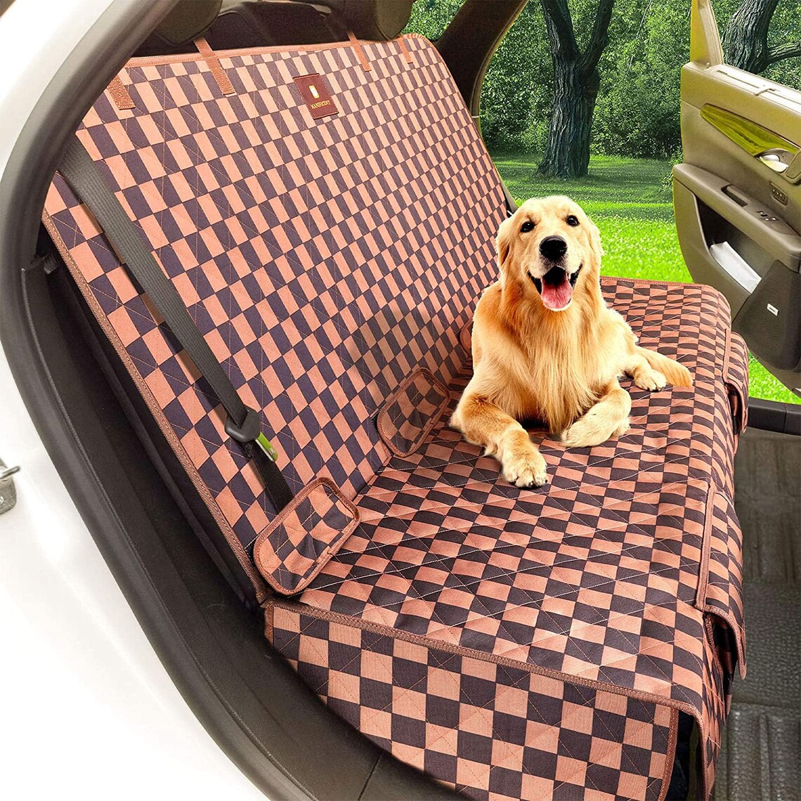 Back Seat Dog Cover for Car SUV Waterproof Protector with 2 Etsy