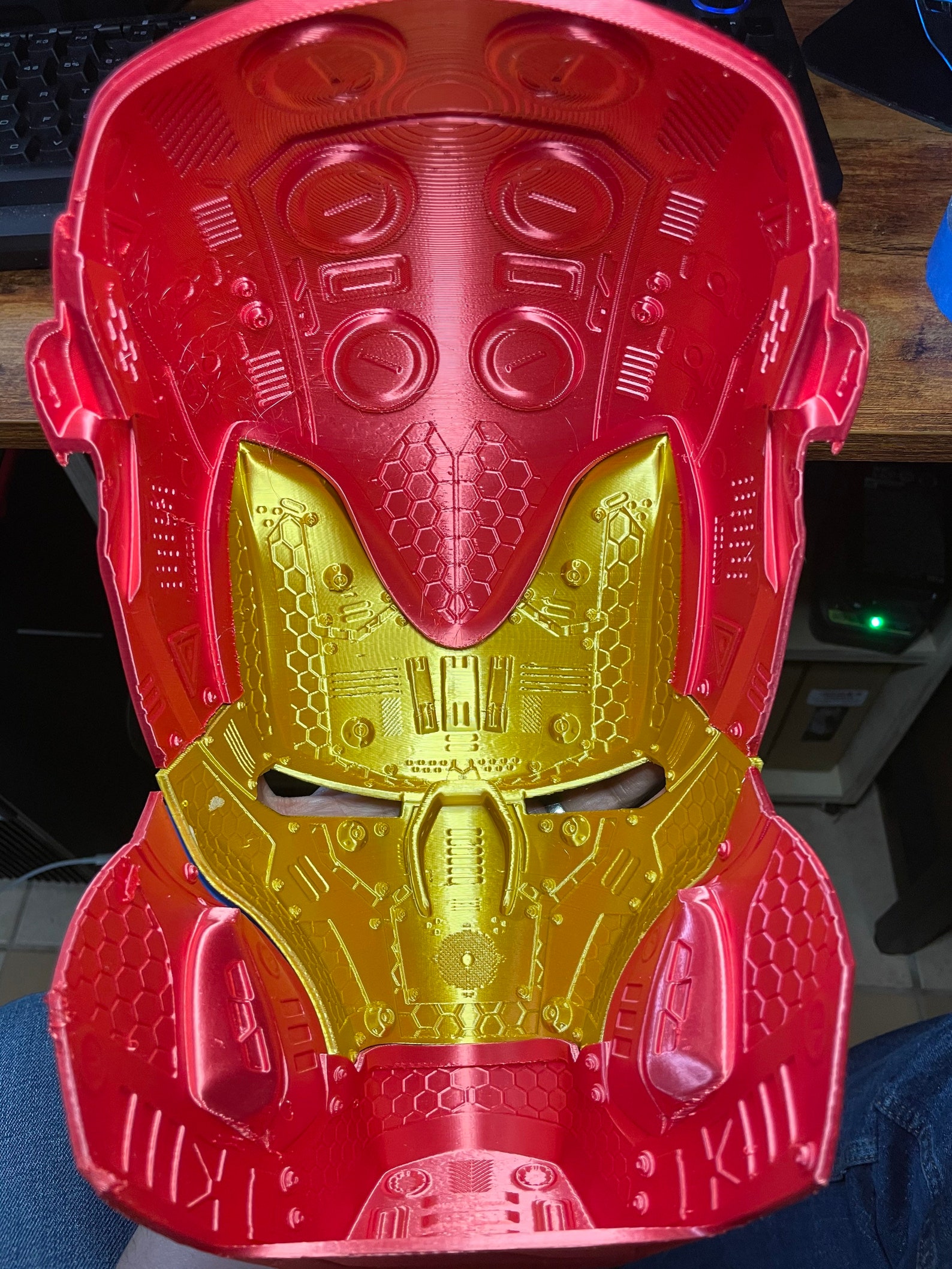 Iron Man Mk50 Helmet With Interior Details Etsy