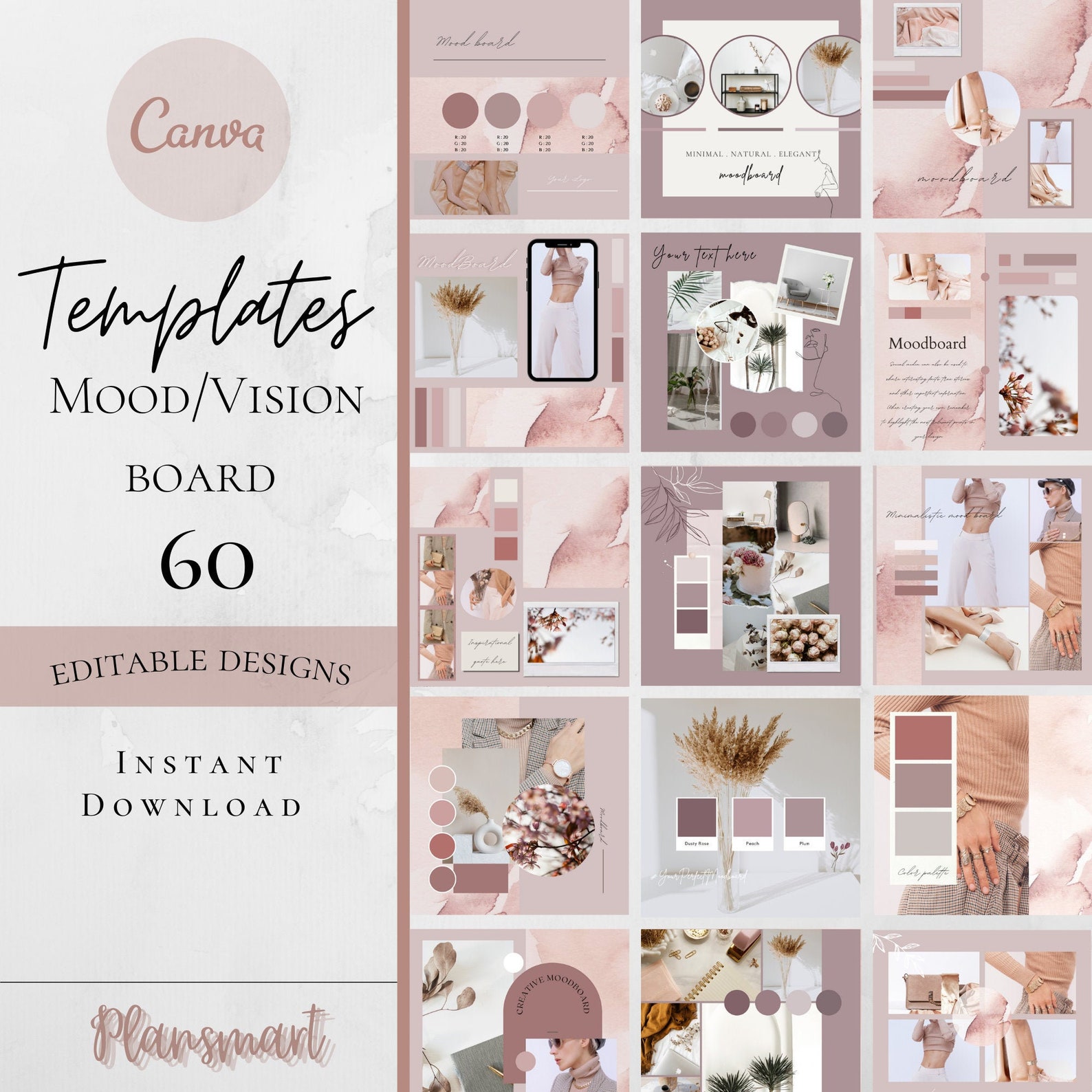 Canva Mood Board Template