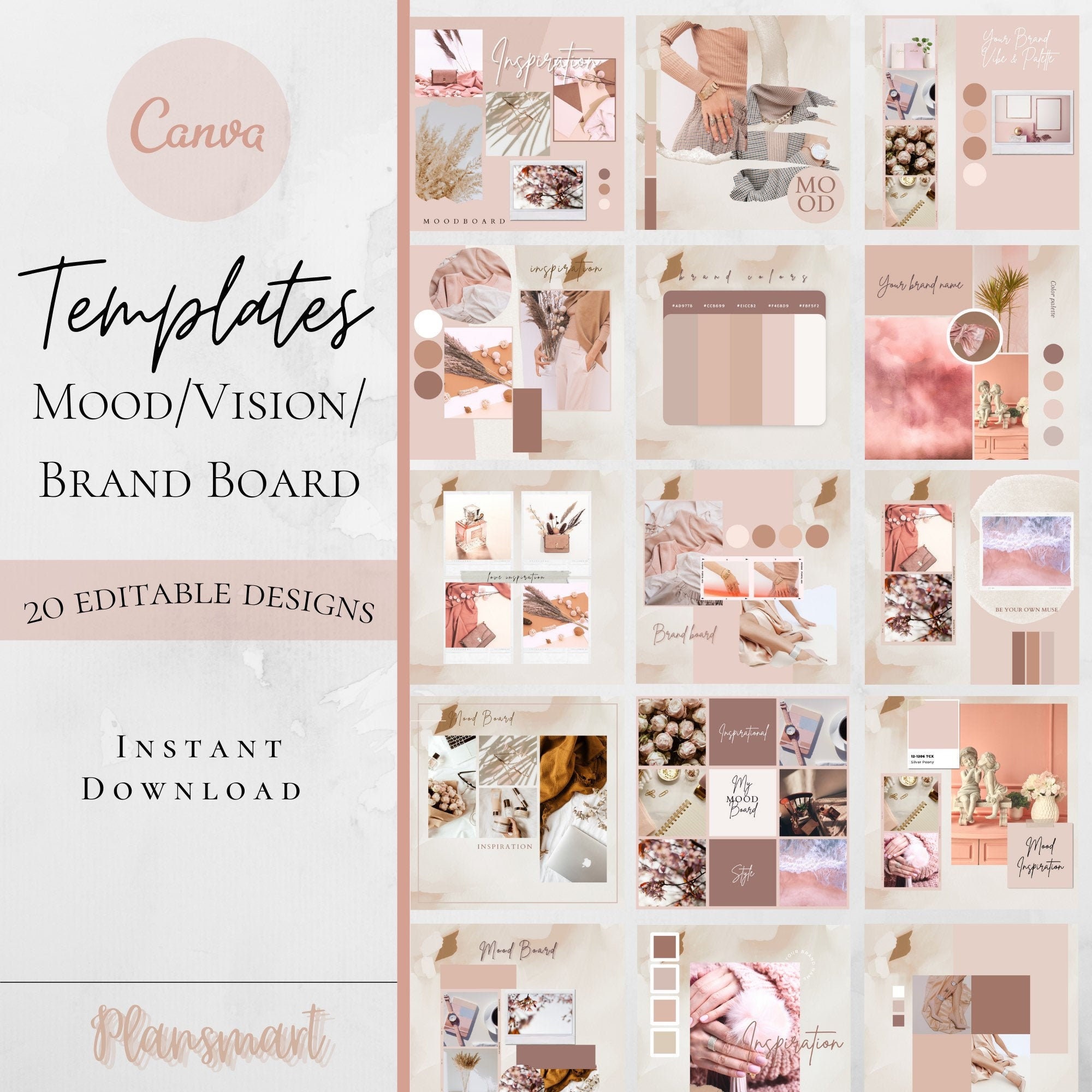 branding mood board branding mood board