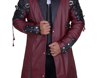 steampunk red jacket