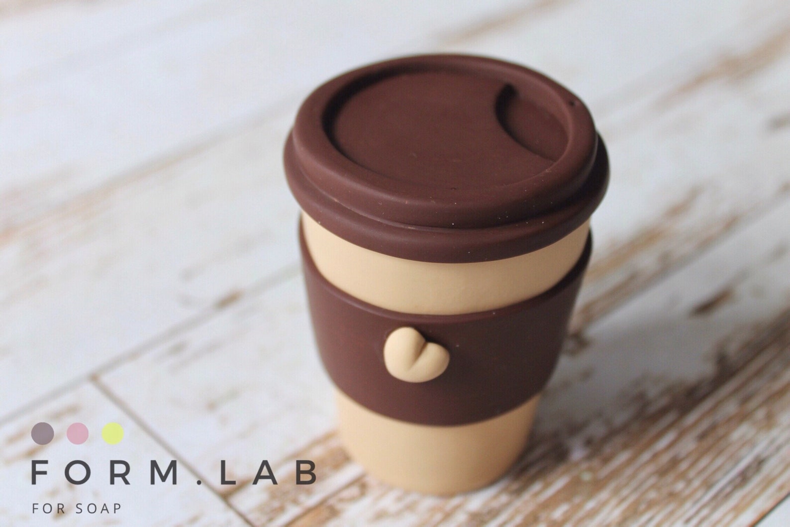 3d Mold Coffee Cup Candle Molds Soap Molds Silicone Mold Etsy