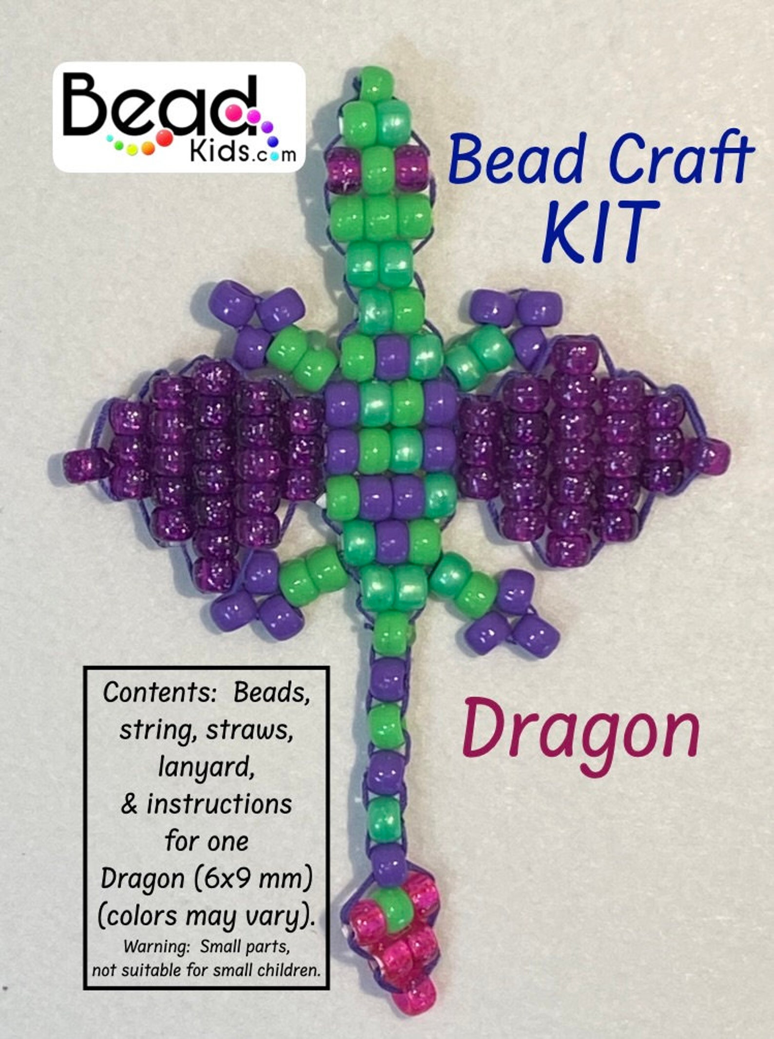 Dragon Bead Pet, Beaded Dragon, Bead Pet Dragon, Etsy