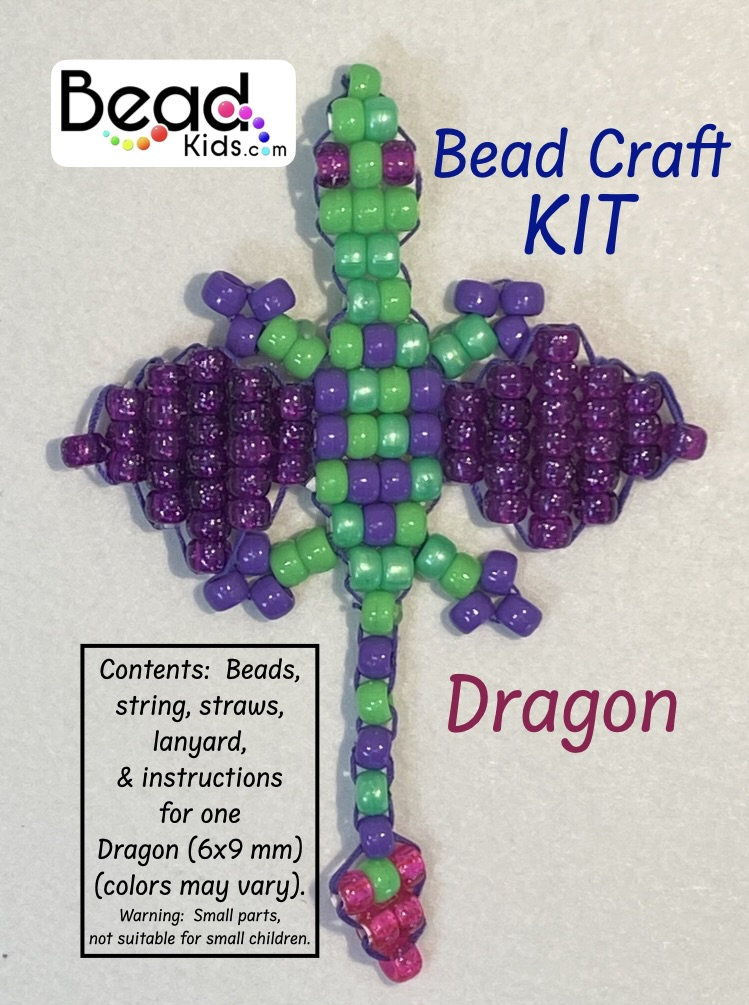 Craft Kits, Jungle Bead Animals Craft, DIY Kit, DIY Crafts, Gifts for Kids,  Craft Kits for Kids, Pony Bead Sets, Kids Toys 