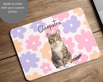 Custom Pet Mouse Pad , Pet portrait mouse pad, Pet Photo mouse pad, Mouse Pad Pet Lover Gift, Pet Photo on Mouse Pad,  Personalized mouse